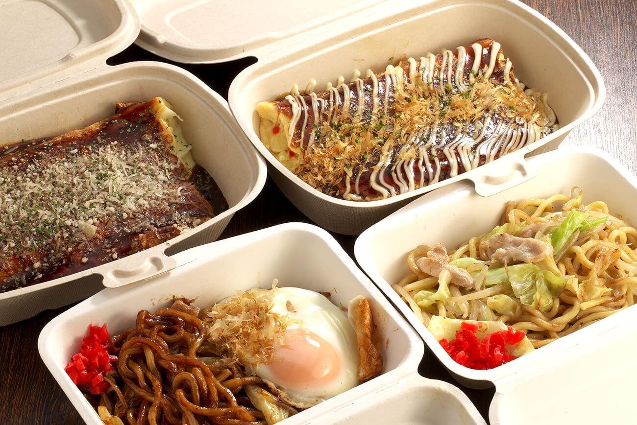 テイクアウト4種